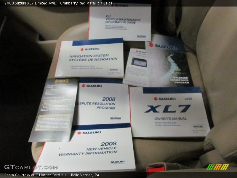 Books/Manuals of 2008 XL7 Limited AWD
