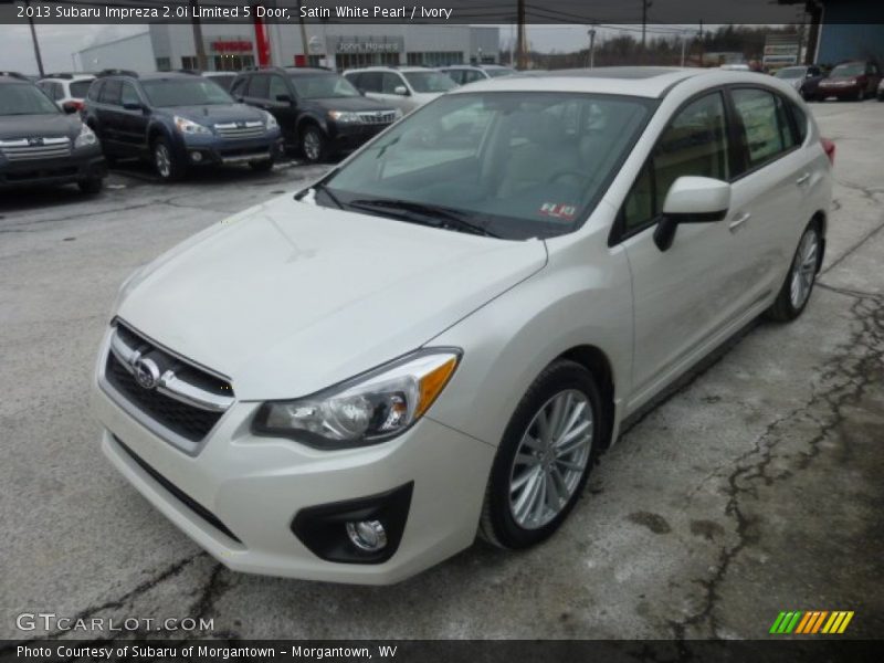 Front 3/4 View of 2013 Impreza 2.0i Limited 5 Door
