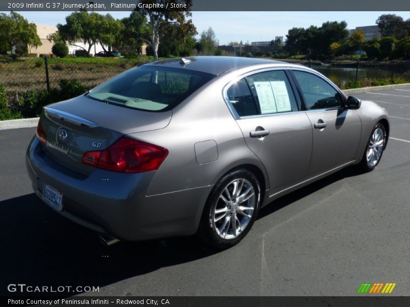 Platinum Graphite / Stone 2009 Infiniti G 37 Journey Sedan
