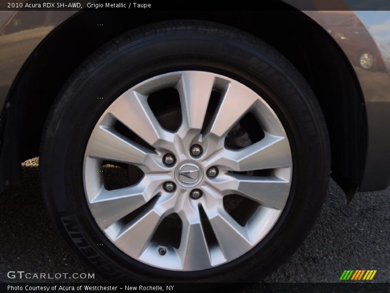 Grigio Metallic / Taupe 2010 Acura RDX SH-AWD