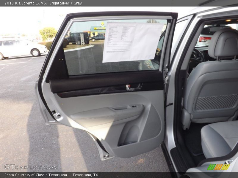 Bright Silver / Gray 2013 Kia Sorento LX V6