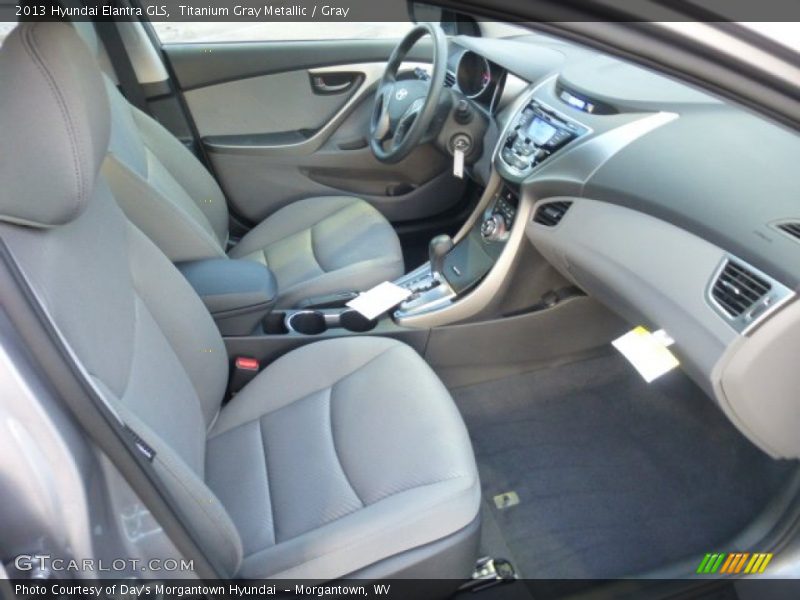 Titanium Gray Metallic / Gray 2013 Hyundai Elantra GLS