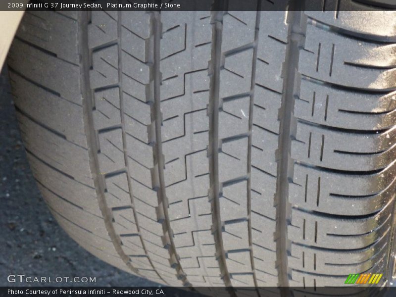 Platinum Graphite / Stone 2009 Infiniti G 37 Journey Sedan