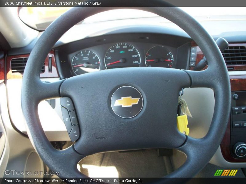 Silverstone Metallic / Gray 2006 Chevrolet Impala LT