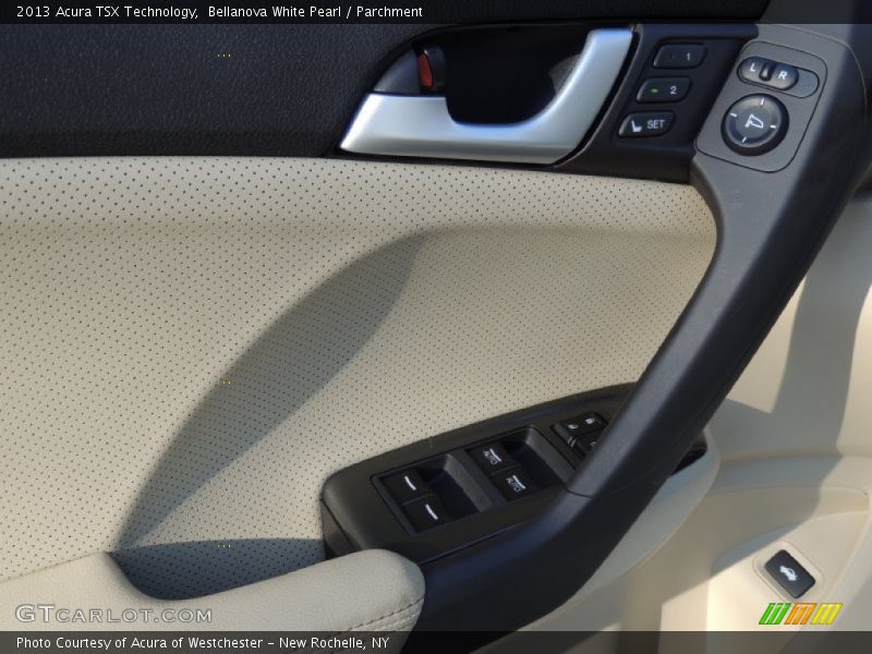 Bellanova White Pearl / Parchment 2013 Acura TSX Technology