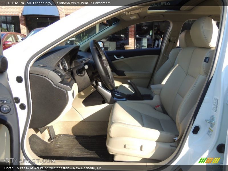 Bellanova White Pearl / Parchment 2013 Acura TSX Technology