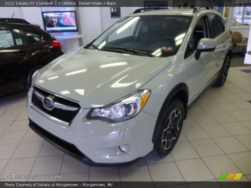 Desert Khaki / Black 2013 Subaru XV Crosstrek 2.0 Limited