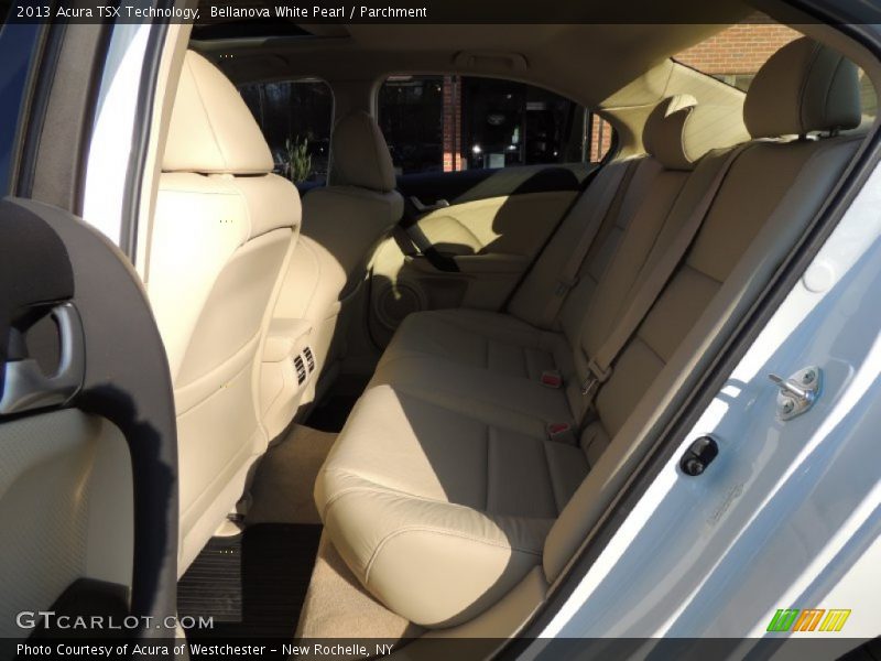 Bellanova White Pearl / Parchment 2013 Acura TSX Technology