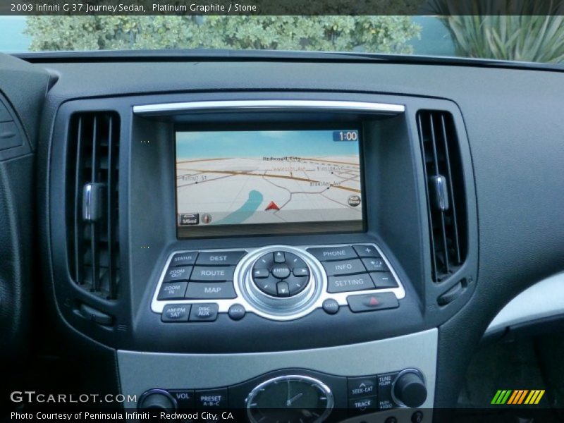 Platinum Graphite / Stone 2009 Infiniti G 37 Journey Sedan
