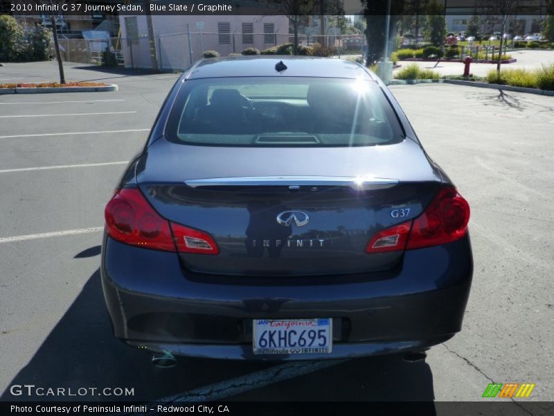 Blue Slate / Graphite 2010 Infiniti G 37 Journey Sedan