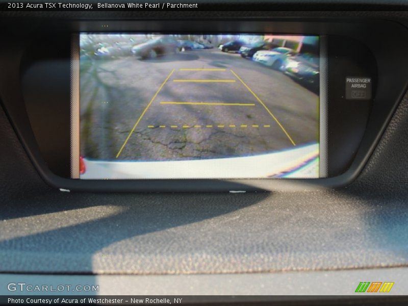 Bellanova White Pearl / Parchment 2013 Acura TSX Technology