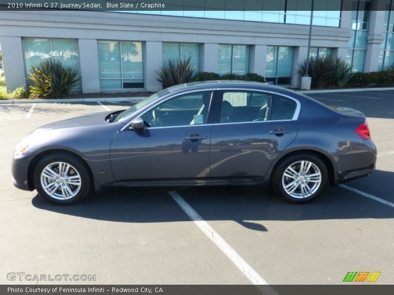 Blue Slate / Graphite 2010 Infiniti G 37 Journey Sedan