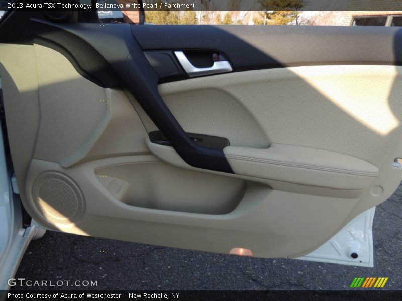 Bellanova White Pearl / Parchment 2013 Acura TSX Technology