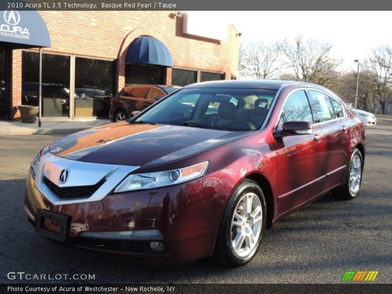 Front 3/4 View of 2010 TL 3.5 Technology