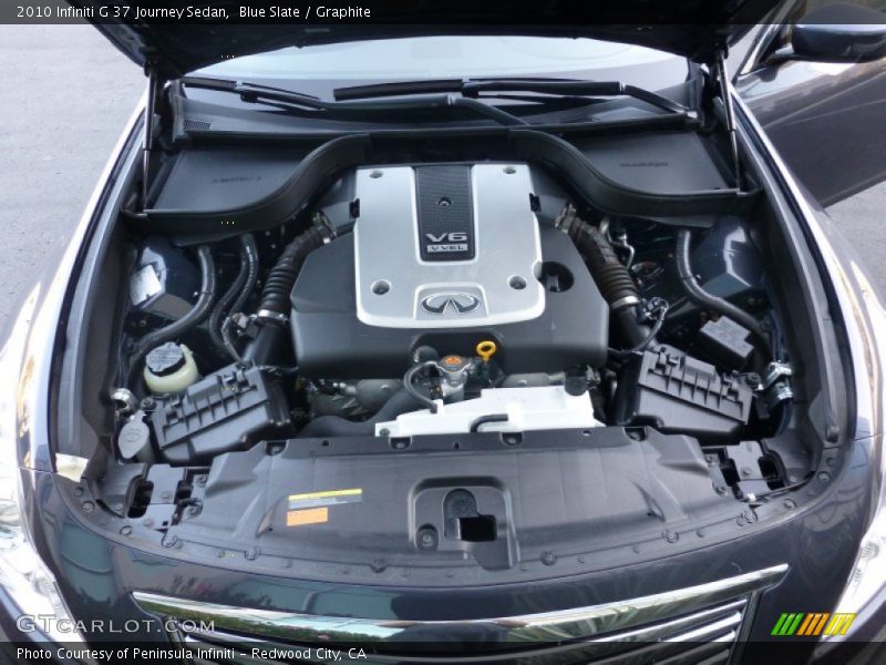  2010 G 37 Journey Sedan Engine - 3.7 Liter DOHC 24-Valve CVTCS V6