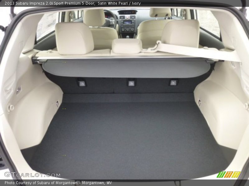 Satin White Pearl / Ivory 2013 Subaru Impreza 2.0i Sport Premium 5 Door