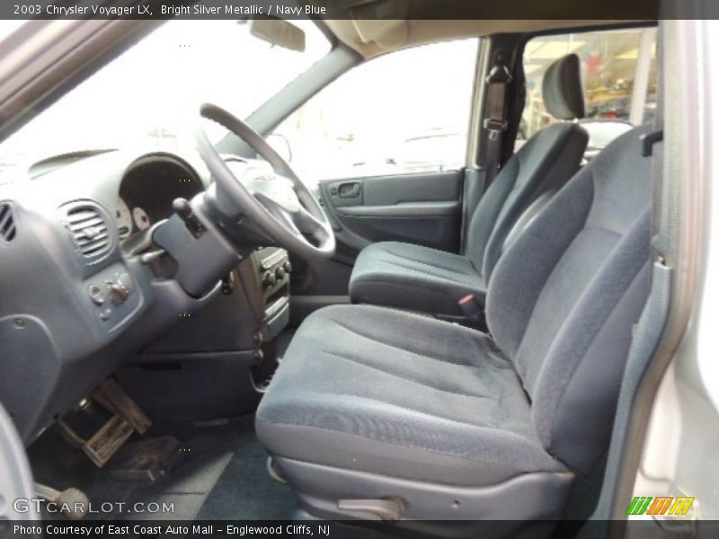 Front Seat of 2003 Voyager LX