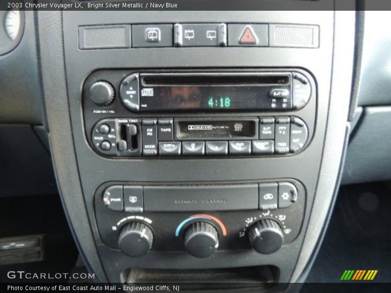 Controls of 2003 Voyager LX