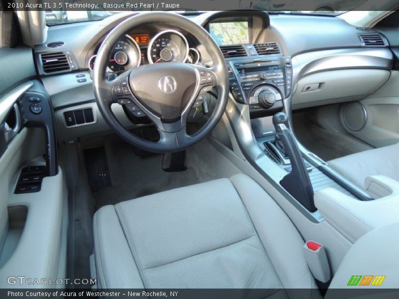 Taupe Interior - 2010 TL 3.5 Technology 