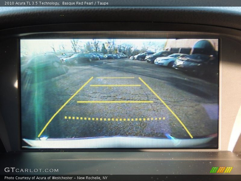 Basque Red Pearl / Taupe 2010 Acura TL 3.5 Technology