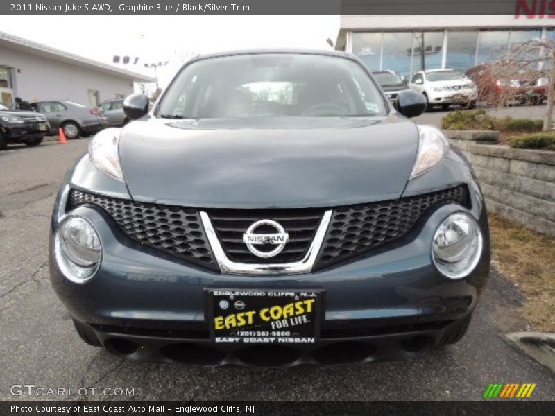 Graphite Blue / Black/Silver Trim 2011 Nissan Juke S AWD