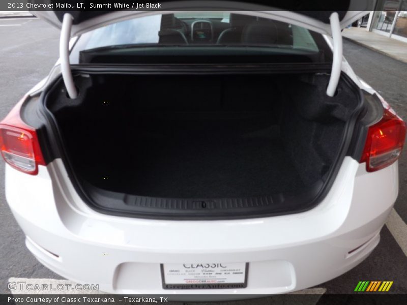 Summit White / Jet Black 2013 Chevrolet Malibu LT