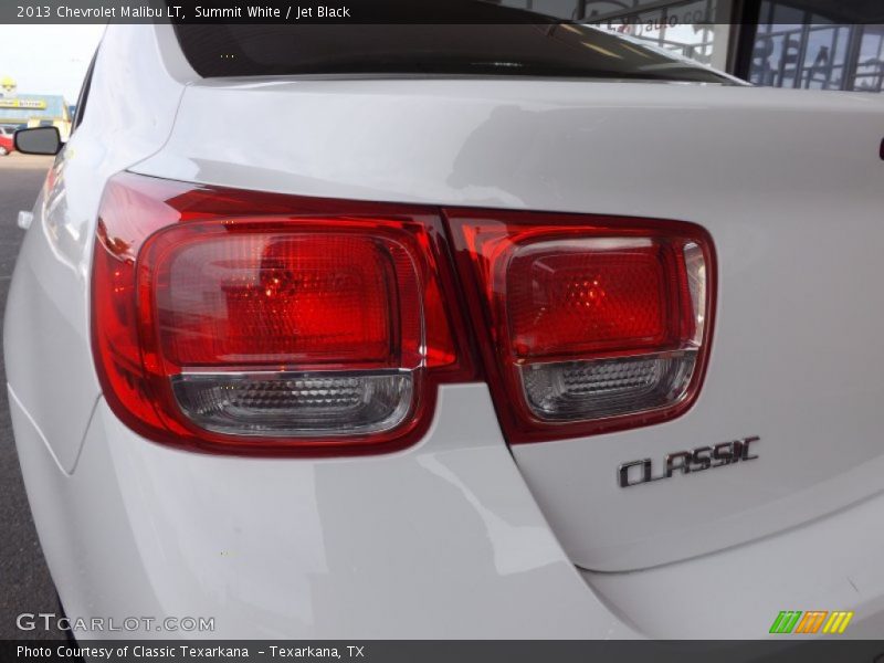Summit White / Jet Black 2013 Chevrolet Malibu LT