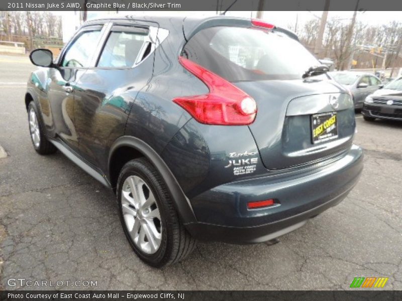 Graphite Blue / Black/Silver Trim 2011 Nissan Juke S AWD