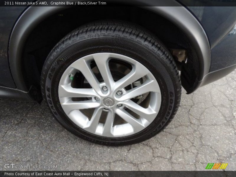 Graphite Blue / Black/Silver Trim 2011 Nissan Juke S AWD