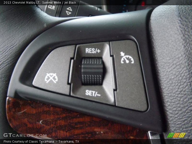 Summit White / Jet Black 2013 Chevrolet Malibu LT