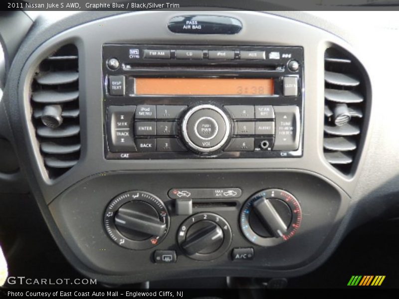 Graphite Blue / Black/Silver Trim 2011 Nissan Juke S AWD