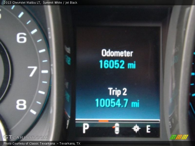 Summit White / Jet Black 2013 Chevrolet Malibu LT