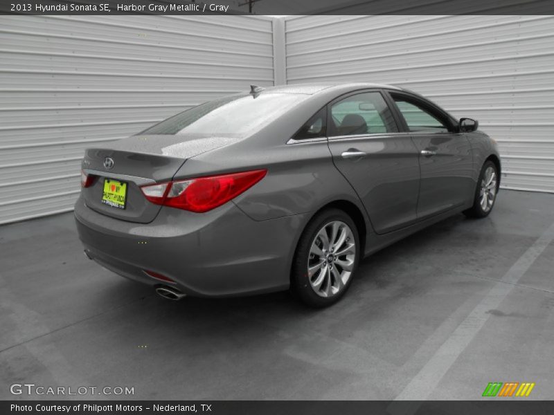 Harbor Gray Metallic / Gray 2013 Hyundai Sonata SE