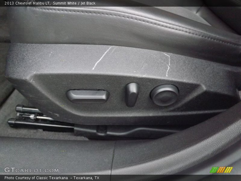 Summit White / Jet Black 2013 Chevrolet Malibu LT