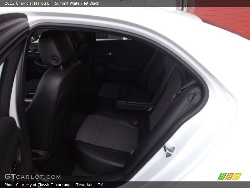Summit White / Jet Black 2013 Chevrolet Malibu LT