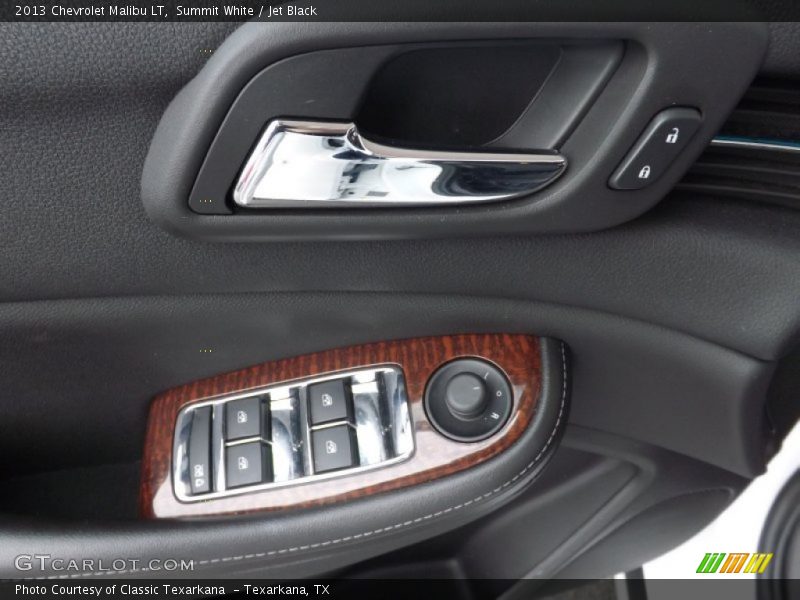 Summit White / Jet Black 2013 Chevrolet Malibu LT