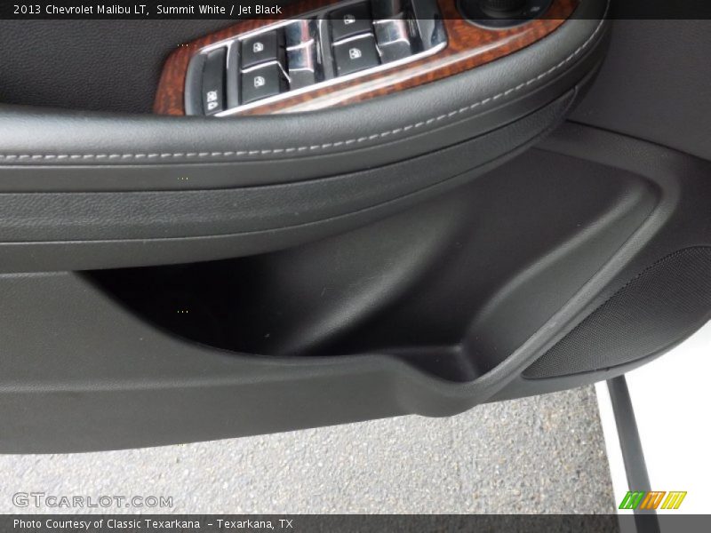 Summit White / Jet Black 2013 Chevrolet Malibu LT
