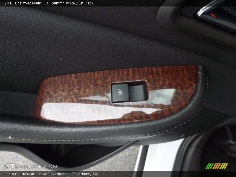 Summit White / Jet Black 2013 Chevrolet Malibu LT