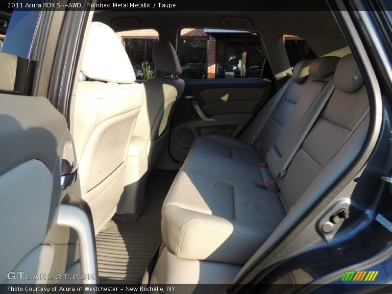Polished Metal Metallic / Taupe 2011 Acura RDX SH-AWD