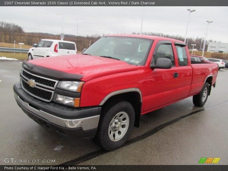 Front 3/4 View of 2007 Silverado 1500 Classic LS Extended Cab 4x4