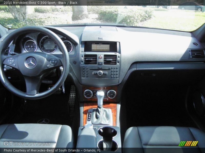 Black / Black 2010 Mercedes-Benz C 300 Sport