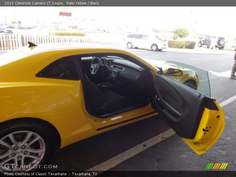 Rally Yellow / Black 2013 Chevrolet Camaro LT Coupe