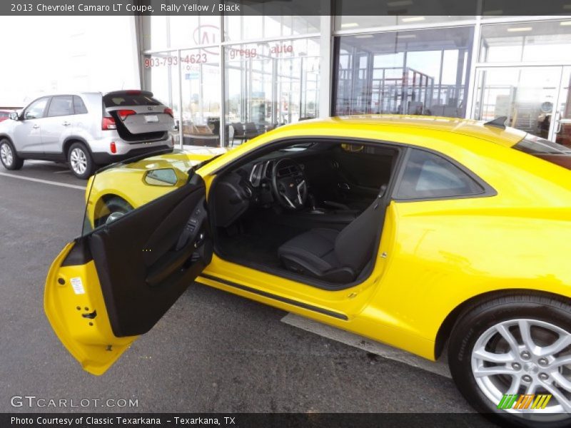 Rally Yellow / Black 2013 Chevrolet Camaro LT Coupe