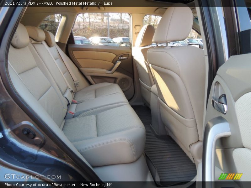 Polished Metal Metallic / Taupe 2011 Acura RDX SH-AWD