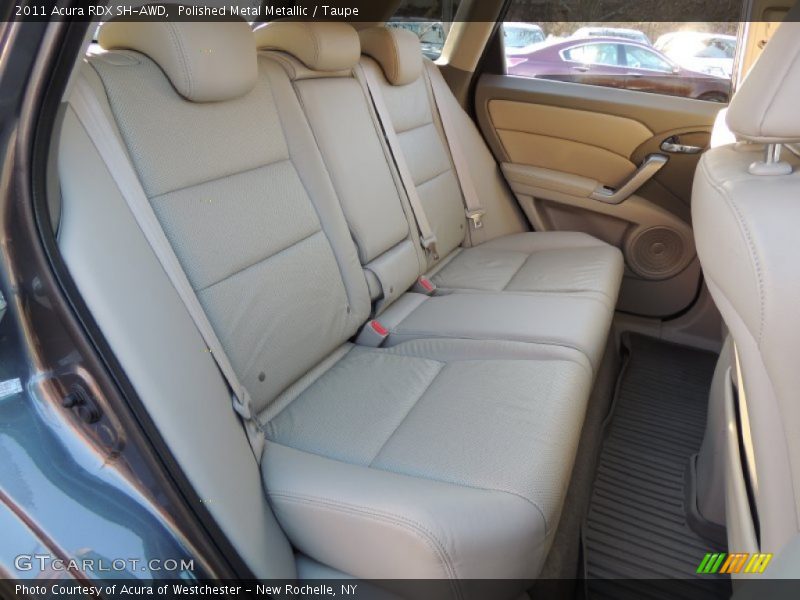 Polished Metal Metallic / Taupe 2011 Acura RDX SH-AWD