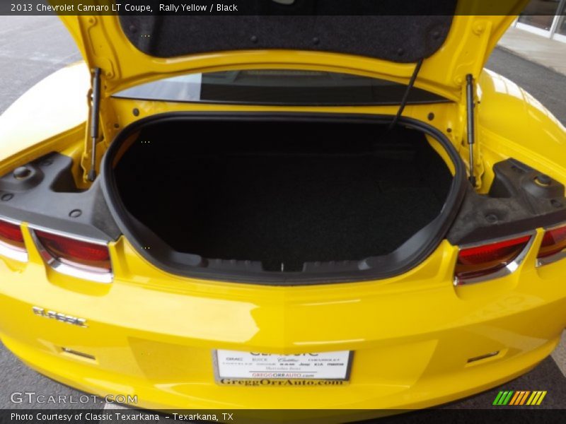 Rally Yellow / Black 2013 Chevrolet Camaro LT Coupe