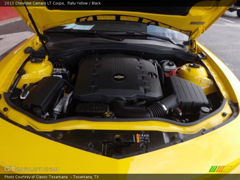 Rally Yellow / Black 2013 Chevrolet Camaro LT Coupe