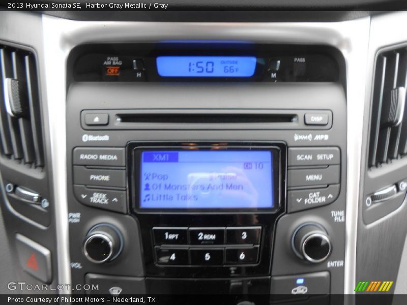 Controls of 2013 Sonata SE