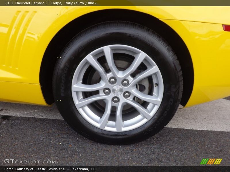Rally Yellow / Black 2013 Chevrolet Camaro LT Coupe