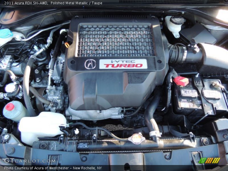 Polished Metal Metallic / Taupe 2011 Acura RDX SH-AWD